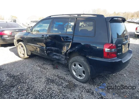 2006 Toyota Highlander Limited V6 из США, поврежденный, VIN JTEEP21A060151378